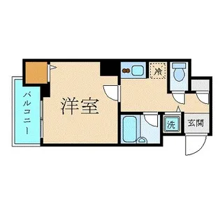 スカイコート銀座東壱番館【3階】の間取り