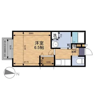 セジュールサンライズ B【1階】の間取り