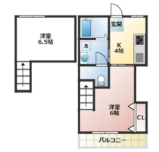 滝沢マンション【3階】の間取り