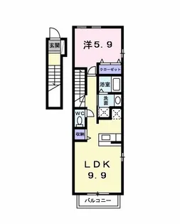 ストリームスターメゾンC【2階】の間取り