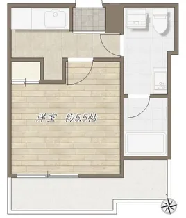 ジュネス南池袋【5階】の間取り