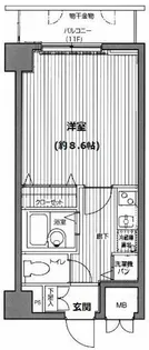 グランド・ガーラ横浜関内【8階】の間取り