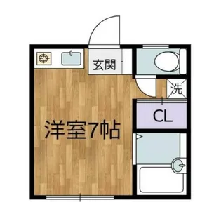 クレセントIII【1階】の間取り