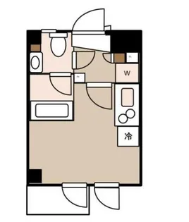 プレール・ドゥーク新宿御苑【2階】の間取り