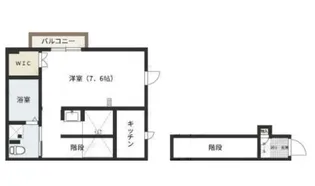 Maison Verte【2階】の間取り
