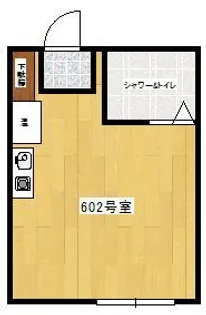 大阪宝石センタービル【6階】の間取り