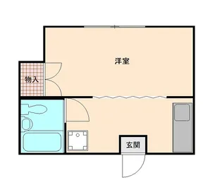 シャルマン浦和【1階】の間取り
