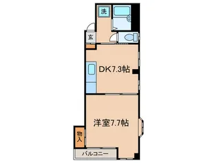 ローズハイツ【3階】の間取り