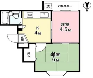 ヴィラバンテージ【2階】の間取り