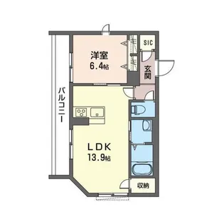 L’essor【3階】の間取り