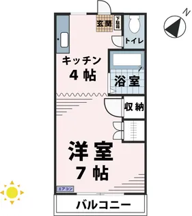 シャトーM【2階】の間取り
