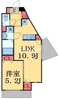 プリファード幕張(マクハリ)【2階】の間取り
