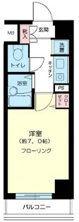 菱和パレス三田慶大前【3階】の間取り
