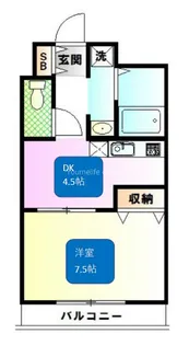 メゾン・アベイユSF【3階】の間取り