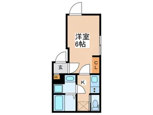 LIBERTE堀切【3階】の間取り