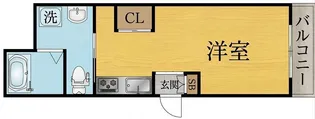 chouchouMakinohonmachi【1階】の間取り