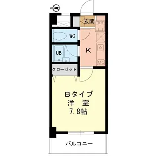 メゾン・ド・フルール【2階】の間取り