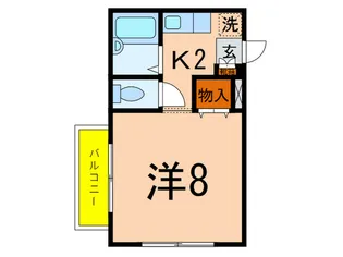 CONFORT【2階】の間取り