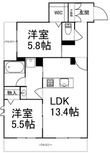ShaMaisonFelicia【4階】の間取り