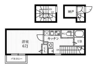 ミハス東武練馬【3階】の間取り