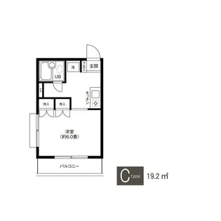 エルプレイス草加【1階】の間取り