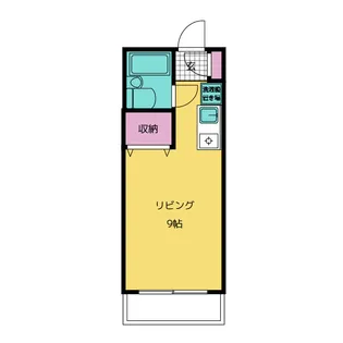 プチメゾン金山【2階】の間取り