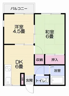 エステートピア21【2階】の間取り