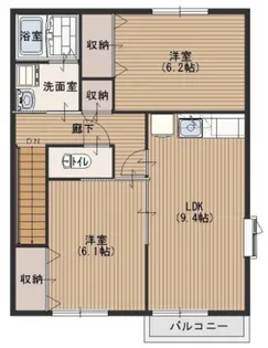 ドリーム【2階】の間取り