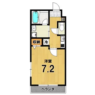 Succeed堀川一条【3階】の間取り