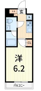 ALTERNAお花茶屋【2階】の間取り
