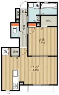 トレヴィータIII【1階】の間取り