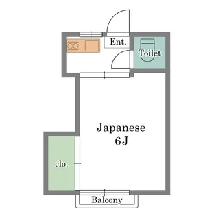ハイツ原田【1階】の間取り