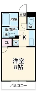 アムールウラヤス【2階】の間取り