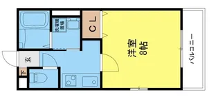 レトアパークサイド【2階】の間取り