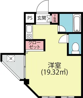 山吹ハウス【3階】の間取り