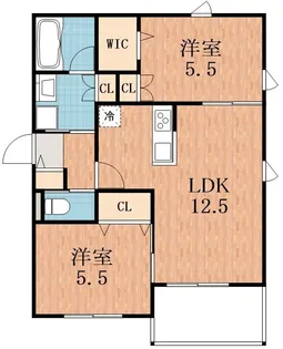 maison de couer【1階】の間取り