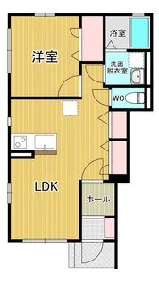 ラルーチェ【1階】の間取り