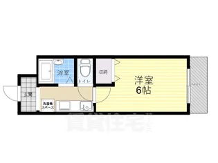 メゾンフレール【3階】の間取り