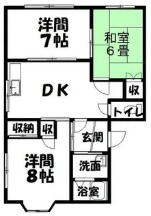 ヴィラS【1階】の間取り