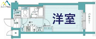 フェニックス新横濱エオール【4階】の間取り