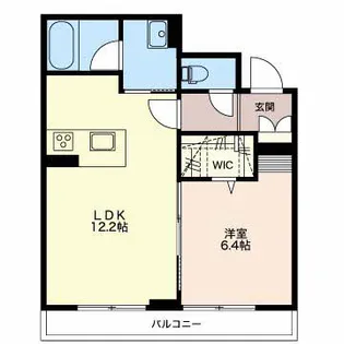 brillante【3階】の間取り