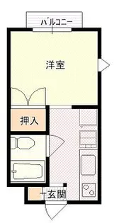 レディース762【1階】の間取り