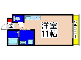 ハイム石神井【2階】の間取り