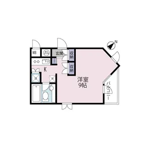 IK稲毛【2階】の間取り