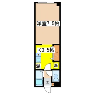 ITマンションかがやき【4階】の間取り