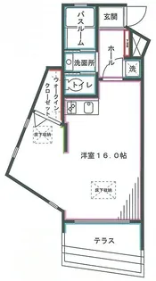 モンテローザ【1階】の間取り