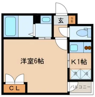 ソルレヴァンテ【4階】の間取り