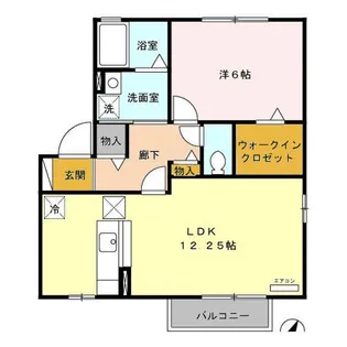 エトワール A【1階】の間取り