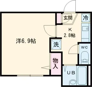 シティパル【2階】の間取り