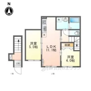 placidepure【2階】の間取り